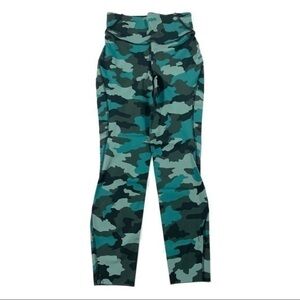 Lululemon Base Pace High-Rise Running Tight 25" Heritage 365 Camo Tidewater Teal